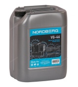 масло компрессорное vg-46, 10 л nordberg nha46s