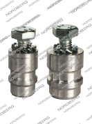 переходник фиксации шлангов 1/4" port taps (комплект 2 шт.) nordberg 000010506