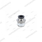 фитинг прямой трубка 8мм резьба 3/8"