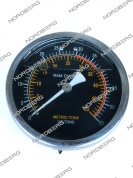 манометр осевой глицеринонаполненный для пресса n3630, n3630a