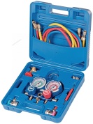 коллектор манометрический со шлангами и муфтами в кейсе nfg30k