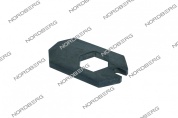 nordberg запчасть шмс пластина фиксатор шестигранника для 4638