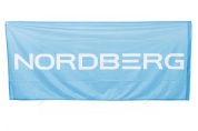 флаг односторонний с флагштоком 0,85*2м nordberg