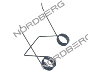 пружина стопорного механизма для n4124h1-4 nordberg 01-00018499