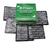 clipper набор заплат h410 универсальные 76*76мм (15шт.)