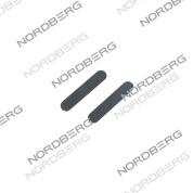 пластина клапана для ncp100/420a, ncp100/420, ncp200/580, комплект 2 шт. nordberg 21125017