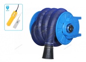 катушка для сбора выхлопных газов с автоматическим приводом со шлангом l=8 м, d=150 мм и насадкой  nordberg hrf8150e-kit