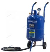 nordberg установка пескоструйная nsp10, бак для песка 37 л