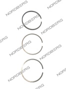 nordberg запчасть комплект поршневых колец на один поршень для nce50/410v