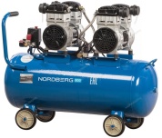 компрессор поршневой безмасляный, объем 100 л nordberg eco nceo100/400