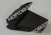 опция накладка (косая) пластиковая на зажимные кулачки для 4638e (1 шт.) nordberg x002534
