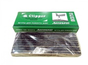 clipper жгут e207 тонкий, черный 185мм (набор 50шт.)