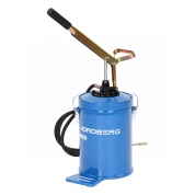 установка для раздачи густой смазки ручная, 8 л nordberg n5009