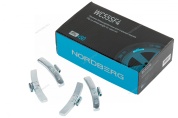грузики балансировочные для стальных дисков fe 55 г, 50 шт. nordberg wc55sf4