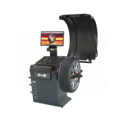 станок для балансировки колес автомототранспортных средств galaxy plus, серый