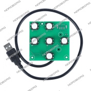 плата управления клавиатуры для 4523pa (2023) nordberg 4523pa#key-board(2023)