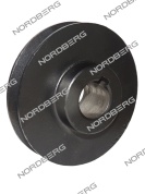 nordberg запчасть шкив электродвигателя для nce100/520, nce200/520