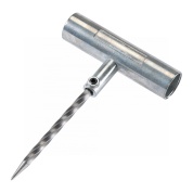 шило спиральное, металлическая т-образная рукоятка nordberg ntr04