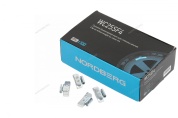 грузики балансировочные для стальных дисков fe 25 г, 100 шт. nordberg wc25sf4