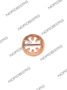 nordberg запчасть шайба медная 31 для стойки n3405 (2019)