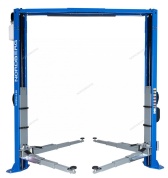 подъемник двухстоечный 4,5 т, верхняя синхронизация, 380 в, синий nordberg n4125h-4,5b