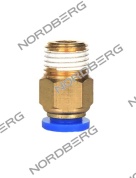 фитинг прямой для nr6 и nr6h nordberg цб-00007605