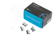 грузики балансировочные для стальных дисков fe 5 г, 100 шт. nordberg wc05sf4