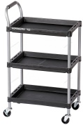 тележка инструментальная, 3 пластиковые полки nordberg t12
