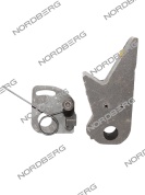 nordberg запчасть стопор в сборе механический для n4123a-4,5t
