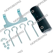 шторка защитная с монтажным комплектом (2 шт) для подъемника n4122he-6b (высота 4,5 м) nordberg 01-00004506