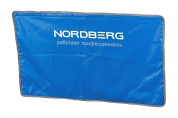 накидка на крыло 110х65 прямоугольная без выреза с магнитом и подкладкой nordberg nn1r