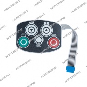 запчасть кнопки (наклейка) для nf13p