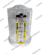 колба осмотровая для установок 2379, без резьбы (до 2018 г.) nordberg 01-00004701
