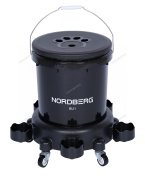 ведро для мойки на колесах nordberg bu1