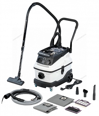 пылесос одномоторный 30л 1600 вт с поддержкой пневмоинструмента nordberg nv34