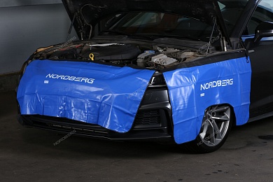 комплект защитных накидок крыло-бампер-крыло, 3 шт nordberg nn33