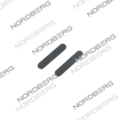 пластина клапана для ncp100/420a, ncp100/420, ncp200/580, комплект 2 шт. nordberg 21125017