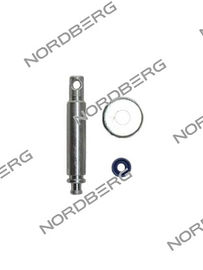 плунжер для стойки n3405 (шток с манжетами) nordberg n3405#5.6.7