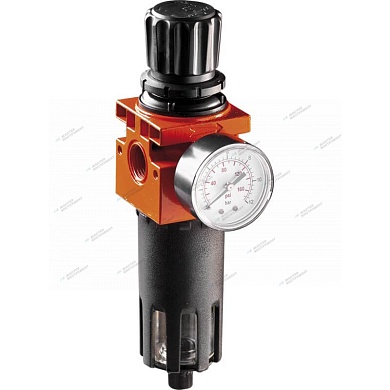 vepa фильтр-редуктор f451/2 с фильтром 3/8" металлический корпус, с манометром