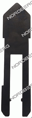 nordberg automotive запчасть шмс пластина защитная рабочего стола 4638/4639