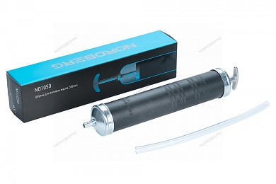 шприц для заливки масла, 500 мл nordberg no1050