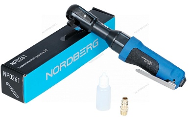 nordberg пневмотрещотка np0261 3/8", 88 нм
