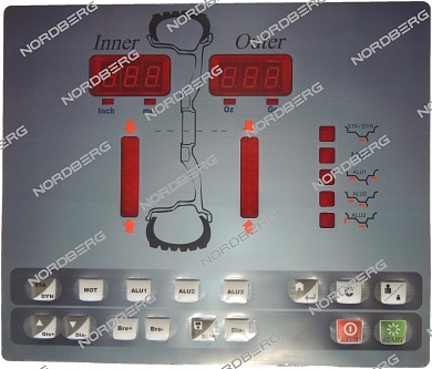 клавиатура nordberg  b-12-2210003 для 4524c