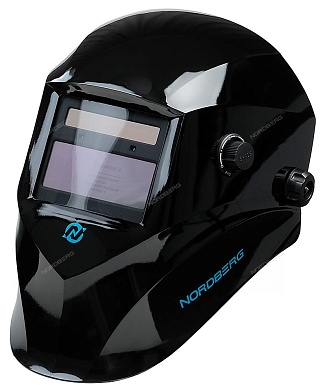 маска сварщика хамелеон с регулировкой степени затемнения (mma+mig+tig) nordberg nh2