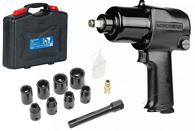 пневмогайковерт ударный 1/2" в кейсе, 850 нм nordberg eco np14085k
