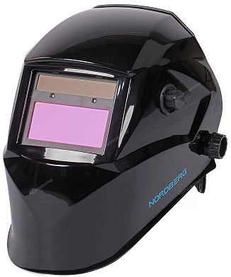 маска сварщика хамелеон с регулировкой степени затемнения (mma+mig/mag) nordberg nh1