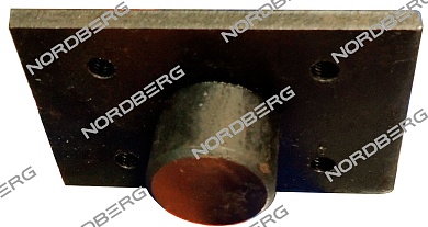 насадка на лапу nordberg с металлическим основанием прямоугольная для подъемника n4120a-4t