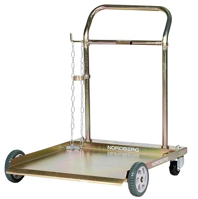 тележка для бочек с маслом до 200 л nordberg 26tr