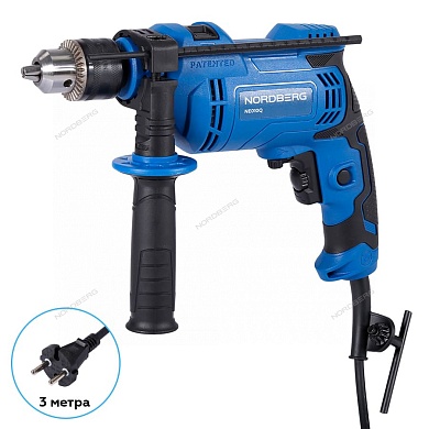 дрель ударная, макс диам. сверла 13 мм, 850 вт nordberg ne010q