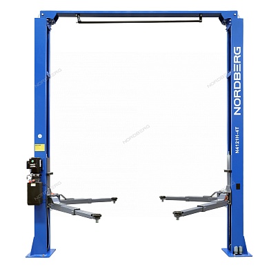 подъемник двухстоечный 4 т, верхняя синхронизация, 380 в nordberg n4121h-4t_380